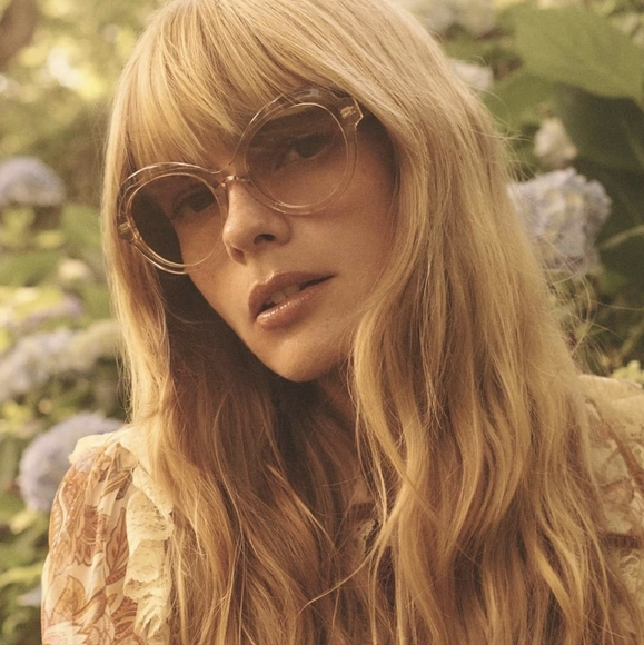 Zimmermann Amélie Butterfly Sunglasses  Foundry Grey New Box Case Cloth Papers - Picture 2 of 10